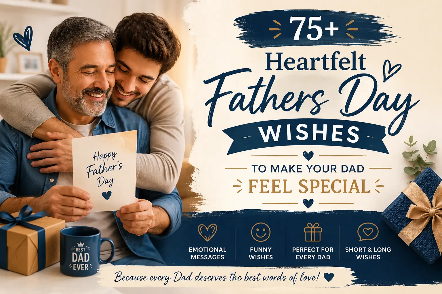 Best Fathers day wishes, Quotes & Messages for Every Dad