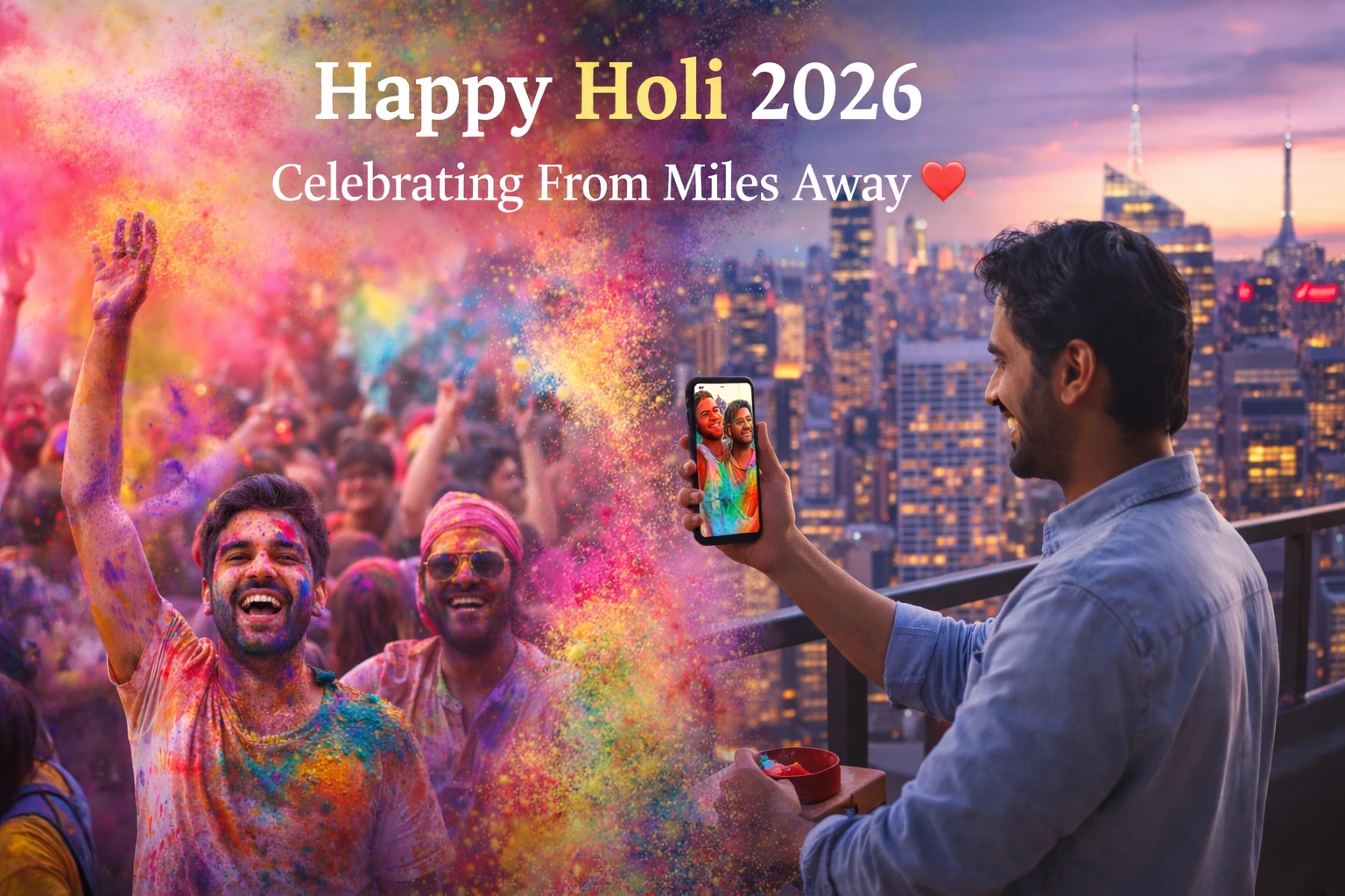 101+ Happy Holi Wishes 2026 for Indians (Emotional & Heartfelt Messages)