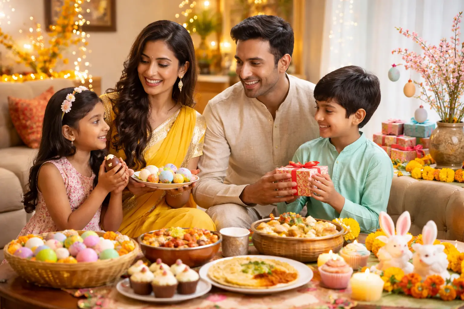 7 Heartwarming Ways to Celebrate Easter Away from Home with a Touch of India