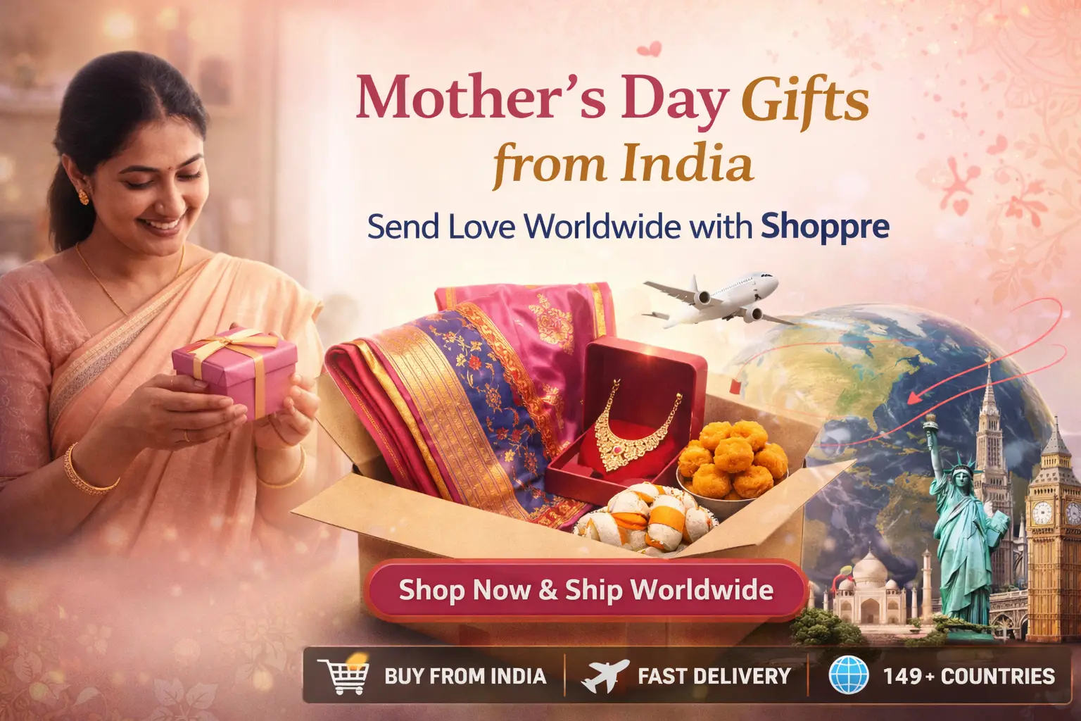 Best Mother's Day Gifts from India (International Shipping)