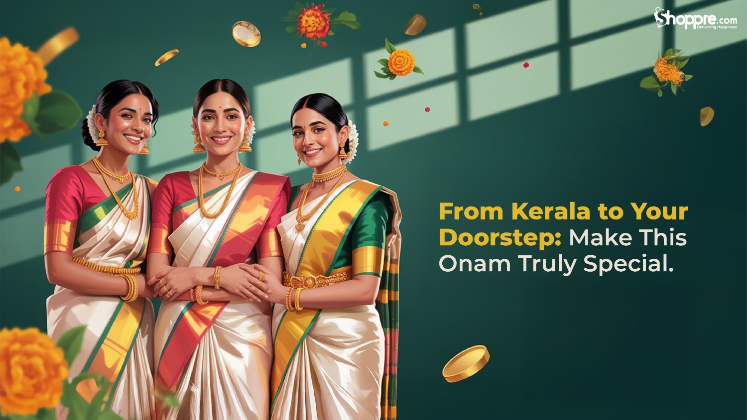 Celebrate Onam Abroad: Shop Authentic Kerala Products & Traditions with Ease